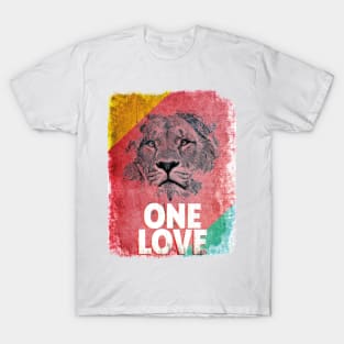 Lion Jamaica One Love Peace T-Shirt